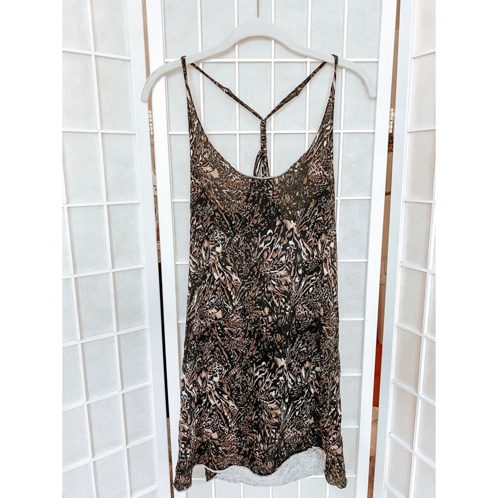 Insight strappy dress patterned